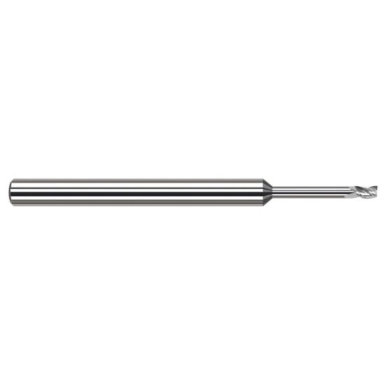 Picture of HARVEY Tool 34720 DIA 5/16 LOC 0.4700 OAL 4.00 End Mill Standard Flute Standard Helix Carbide Uncoated Single End Square Sharp