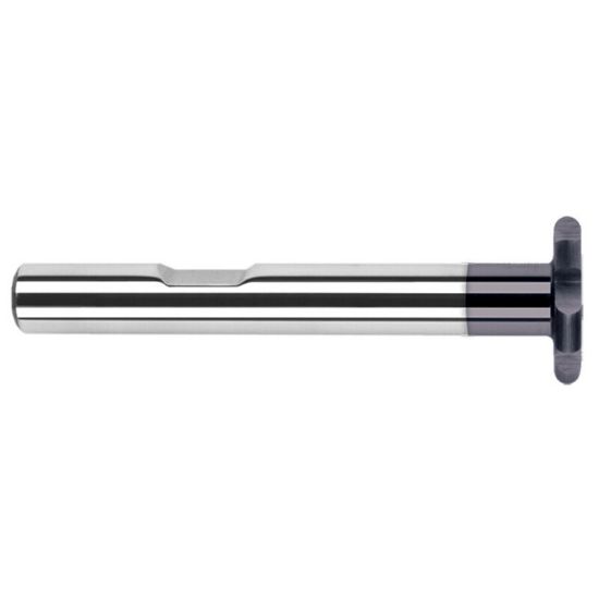 Picture of HARVEY Tool 32905-C3 5/64 R x 1 D Full RAD Keyseat, AlTiN Carbide AlTiN Single End Key Seat
