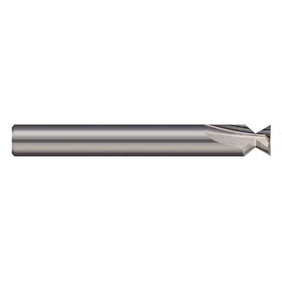 Picture of HARVEY Tool 27012 3/16 D x 10 DEG INCL Carbide Dovetail, 2 FL Dovetail Carbide Uncoated Single End Dovetail