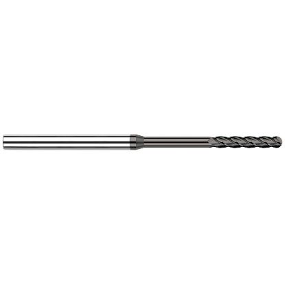Picture of HARVEY Tool 36616 1/4 BALL LR/LF CVD DIAMOND EM End Mill Standard Flute Standard Helix Carbide Diamond Single End Ball Nose