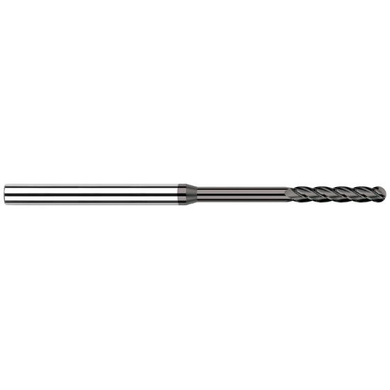 Picture of HARVEY Tool 36616 1/4 BALL LR/LF CVD DIAMOND EM End Mill Standard Flute Standard Helix Carbide Diamond Single End Ball Nose