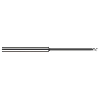 Picture of HARVEY Tool 58412 DIA 4.75MM LOC 0.2810 OAL 6.00 End Mill Standard Flute Standard Helix Carbide Uncoated Single End Square Sharp