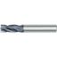 Picture of HANITA/WIDIA I4R0187T062R020 DIA 3/16 SH 0.1875 LOC 0.6250 OAL 2.00 End Mill Standard Flute High Helix Carbide TiAlN Single End Corner Radius 0.0200 0.51MM WIDIA Series Mills