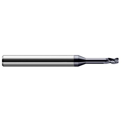 Picture of HARVEY Tool 42224-C3 .375 DIA x .030 R STB FL 5x RCH, AlTiN End Mill Standard Flute Standard Helix Carbide Single End Corner Radius 0.0300 0.76MM
