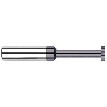 Picture of HARVEY Tool 43935-C3 1/4 D x .035 W Long RCH Keyseat, AlTiN Carbide AlTiN Single End Key Seat