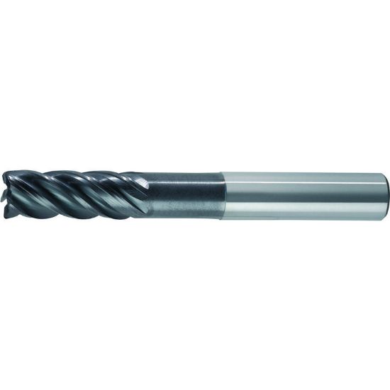 Picture of HANITA/WIDIA TM5VNS25018B DIA 1 SH 1.00 LOC 1.7500 OAL 5.50 End Mill Standard Flute Variable Helix Carbide AlTiN Single End Corner Radius 0.0300 0.76MM VariMill II