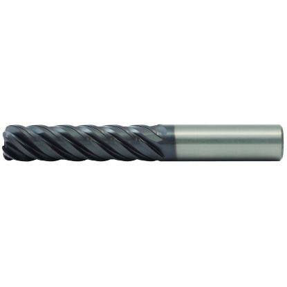 Picture of HANITA/WIDIA TM5W1S07002S DIA 1/4 SH 0.2500 LOC 1.00 OAL 3.00 End Mill Standard Flute High Helix Carbide AlTiN Single End Square Sharp VariMill II