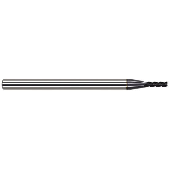 Picture of HARVEY Tool 45724-C3 .375 D V-HELIX MA, 3x LOC, AlTiN End Mill Standard Flute Standard Helix Carbide AlTiN Single End Square Sharp