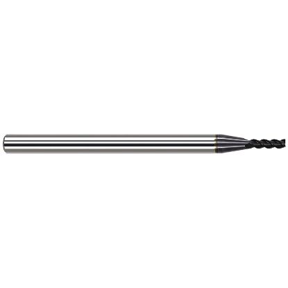 Picture of HARVEY Tool 46924-C6 .375 D V-HELIX EX, 3x LOC, AlTiN Nano End Mill Standard Flute Standard Helix Carbide AlTiN Single End Square Sharp