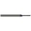 Picture of HARVEY Tool 841112-C3 .187 BALL 5x Long Flute EM, 4 FL, AlTiN End Mill Standard Flute Standard Helix Carbide AlTiN Single End Ball Nose