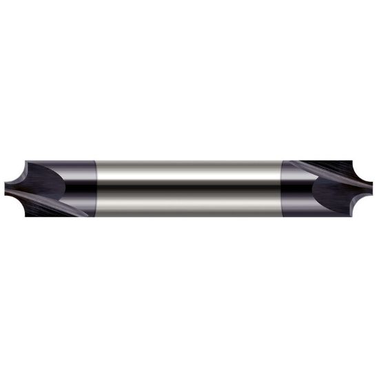 Picture of HARVEY Tool 941618-C3 .118 R x .125 P FLRD CREM, DE 2 FL,AlTiN Corner Rounder Carbide AlTiN Double End Corner Rounder 0.1180 3.00MM