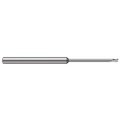 Picture of HARVEY Tool 49012 DIA 4.75MM LOC 0.2810 OAL 4.00 End Mill Standard Flute Standard Helix Carbide Uncoated Single End Square Sharp