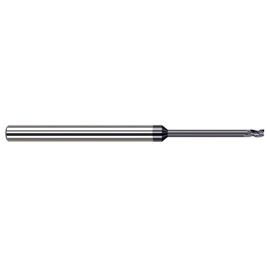 Picture of HARVEY Tool 35516-C3 .250 DIA Carbide STB FL 12x RCH EM, AlTiN End Mill Standard Flute Standard Helix Carbide AlTiN Single End Square Sharp