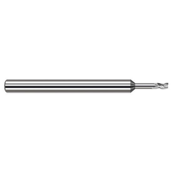 Picture of HARVEY Tool 33320 DIA 5/16 LOC 0.4700 OAL 4.00 End Mill Standard Flute Standard Helix Carbide Uncoated Single End Square Sharp