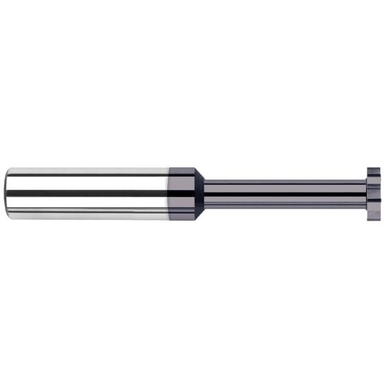 Picture of HARVEY Tool 43910-C3 1/4 D x .010 W Long RCH Keyseat, AlTiN Carbide AlTiN Single End Key Seat