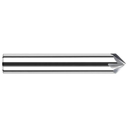 Picture of HARVEY Tool 18720 1/8 DIA x 20 DEG Carbide Chamfer Mill Carbide Uncoated Single End Cham Mill