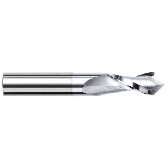 Picture of HARVEY Tool 72278-C8 5/64 DIA x 90 Carbide D/M - 2 FL, TiB2Drill /Mill Carbide TiB2 Single End Drill Point