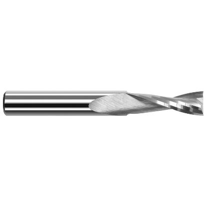 Picture of HARVEY Tool 48724 .3750 DIA x 1-1/8 LOC PLAS, 2 FL End Mill Standard Flute Standard Helix Carbide Uncoated Single End Square Sharp