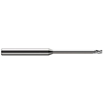 Picture of HARVEY Tool 43216 .250 DIA x .015 R STB FL 12x RCH EM End Mill Standard Flute Standard Helix Carbide Uncoated Single End Corner Radius 0.0150 0.38MM