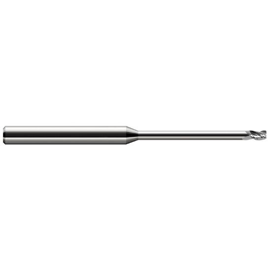 Picture of HARVEY Tool 43216 .250 DIA x .015 R STB FL 12x RCH EM End Mill Standard Flute Standard Helix Carbide Uncoated Single End Corner Radius 0.0150 0.38MM