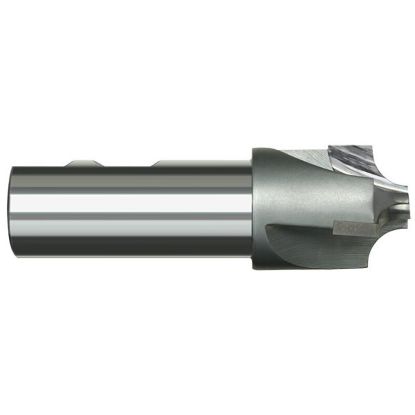 Picture of HARVEY Tool 45016 1/4 R Carbide Tipped CREM, SE Corner Rounder Carbide Uncoated Single End Corner Rounder 0.2500 6.35MM