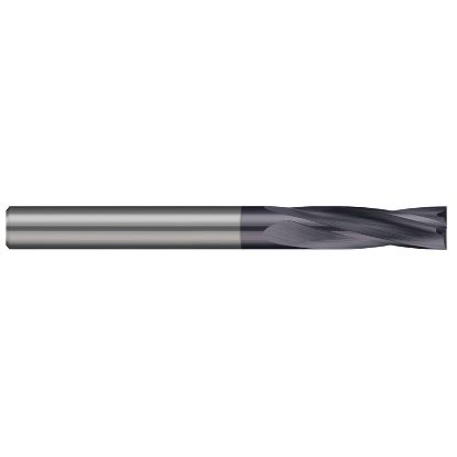 Picture of HARVEY Tool 2344M-C3 .1575 D Flat End , AlTiN Counter Bore Carbide AlTiN Single End Square Sharp