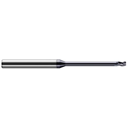 Picture of HARVEY Tool 42616-C3 .250 D x .030 R STB FL 12x RCH EM, AlTiN End Mill Standard Flute Standard Helix Carbide AlTiN Single End Corner Radius 0.0300 0.76MM