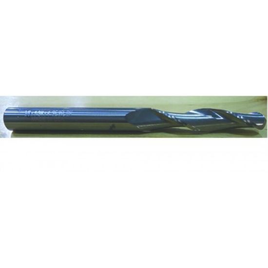 Picture of HTC 175-2757 DIA 3/4 SH 0.7500 LOC 4.00 OAL 7.00 End Mill Standard Flute Standard Helix Carbide Uncoated Single End Ball Nose