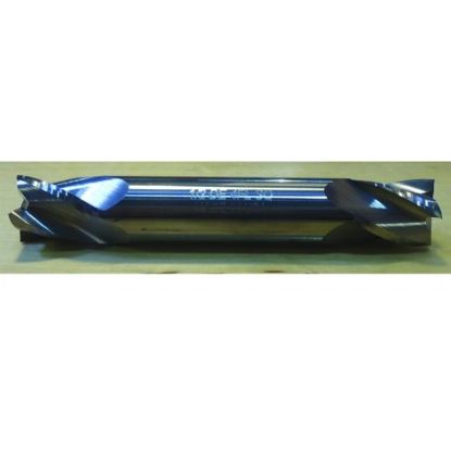 Picture of HTC 190-2750 DIA 3/4 SH 0.7500 LOC 0.8750 OAL 4.00 End Mill Standard Flute Standard Helix Carbide Uncoated Double End Square Sharp