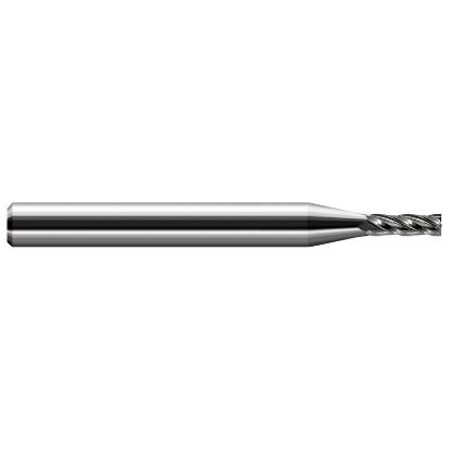 Picture of HARVEY Tool 836408 DIA 1/8 LOC 0.3750 OAL 1.50 End Mill Standard Flute Standard Helix Carbide Uncoated Single End Square Sharp
