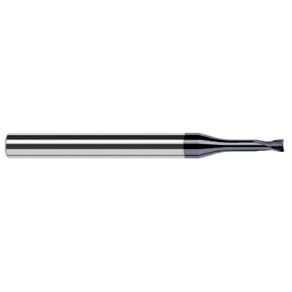 Picture of HARVEY Tool 951516-C6 .250 DIA CRAD HARD Mill, 1.5x RCH, 4 FL End Mill Standard Flute Standard Helix Carbide AlTiN Single End Ball Nose
