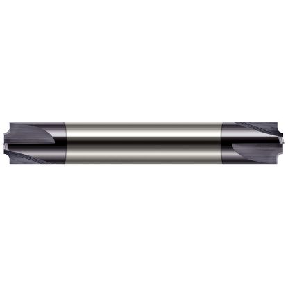 Picture of HARVEY Tool 68100-C3 .100 R x .107 P FLRD CREM, DE 4 FL AlTiN Corner Rounder Carbide AlTiN Double End Corner Rounder 0.1000 2.54MM