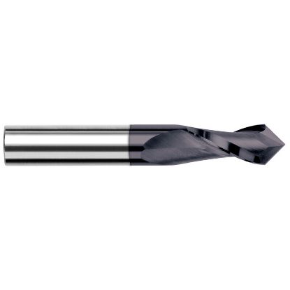 Picture of HARVEY Tool 46520-C3 5/16 D x 90 Carbide D/M, 2 FL, AlTiNDrill /Mill Carbide AlTiN Single End Drill Point