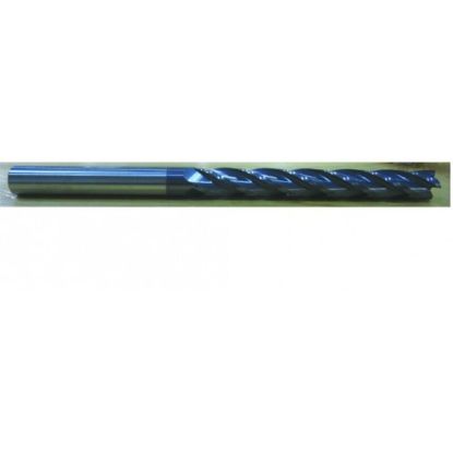 Picture of HTC 777-4507 DIA 1/2 SH 0.50 LOC 4.00 OAL 7.00 End Mill Standard Flute Standard Helix Carbide AlTiN Single End Square Sharp