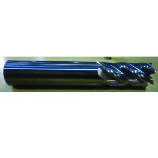 Picture of HTC 790-6750 DIA 3/4 SH 0.7500 LOC 1.50 OAL 4.00 End Mill Standard Flute Standard Helix Carbide Uncoated Single End Square Sharp