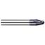 Picture of HARVEY Tool 75004-C6 1/16 R x 10 DEG Carbide RUNNER, AlTiN Nano End Mill Taper Flute Carbide AlTiN Single End Ball Nose