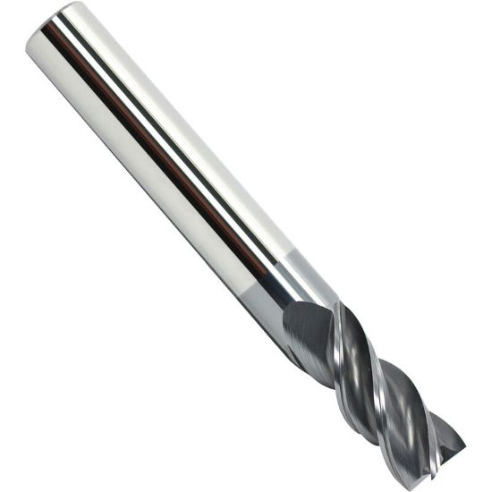 Picture of ICE-ECO-1-4-6-3-BN-RND-BRITE-EL DIA 1 SH 1.00 LOC 3.00 OAL 6.00 End Mill Standard Flute Standard Helix Carbide Single End Ball Nose Blue