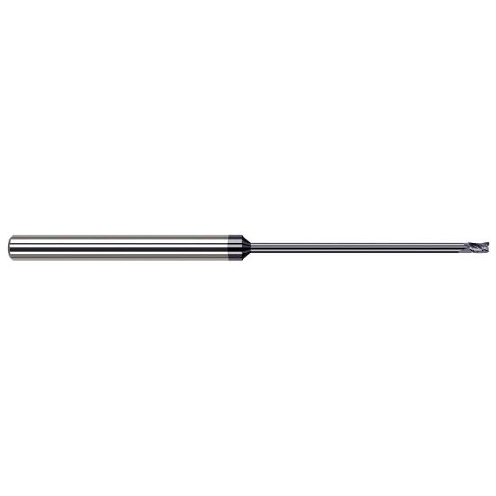 Picture of HARVEY Tool 58412-C3 .187 D Carbide STB FL 20x RCH EM, AlTiN End Mill Standard Flute Standard Helix Carbide AlTiN Single End Square Sharp