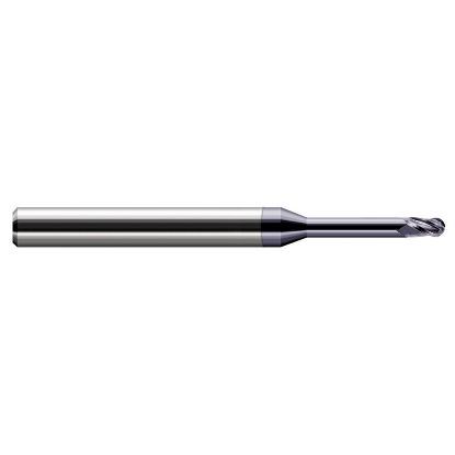 Picture of HARVEY Tool 868215-C3 .015 BALL Carbide STB FL 7x RCH EM, AlTiN End Mill Standard Flute Standard Helix Carbide AlTiN Single End Ball Nose