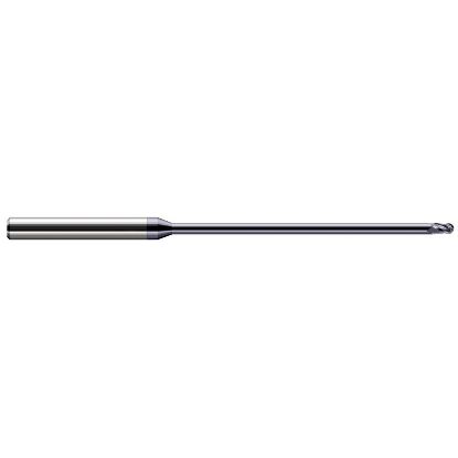 Picture of HARVEY Tool 40115-C3 .015 BALL Carbide STB FL 25x RCH EM, AlTiN End Mill Standard Flute Standard Helix Carbide AlTiN Single End Ball Nose
