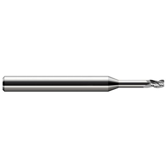 Picture of HARVEY Tool 42224 .375 DIA x .030 R STB FL 5x RCH EM End Mill Standard Flute Standard Helix Carbide Uncoated Single End Corner Radius 0.0300 0.76MM