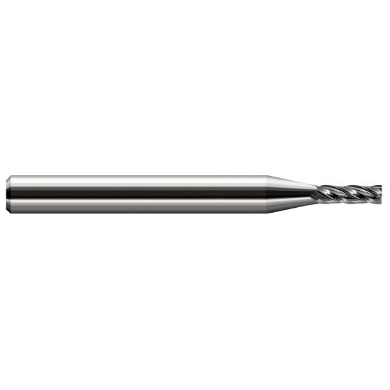 Picture of HARVEY Tool 73072 DIA 0.072 LOC 0.2160 OAL 1.50 End Mill Standard Flute Standard Helix Carbide Uncoated Single End Square Sharp