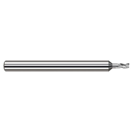 Picture of HARVEY Tool 978416 DIA 1/4 LOC 0.3750 OAL 4.00 End Mill Standard Flute Standard Helix Carbide Uncoated Single End Square Sharp