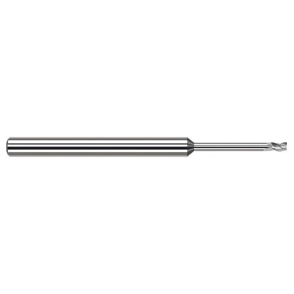 Picture of HARVEY Tool 982214 DIA 7/32 LOC 0.3300 OAL 4.00 End Mill Standard Flute Standard Helix Carbide Uncoated Single End Square Sharp