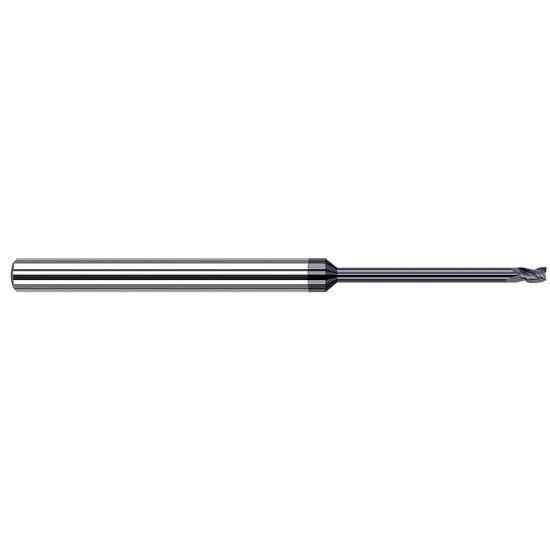 Picture of HARVEY Tool 839408-C3 .125 DIA Carbide STB FL 13x RCH EM, AlTiN End Mill Standard Flute Standard Helix Carbide AlTiN Single End Square Sharp