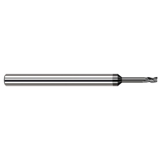 Picture of HARVEY Tool 937093-C4 .093 DIA Carbide STB FL 6x RCH EM, DIAMOND End Mill Standard Flute Standard Helix Carbide Diamond Single End Square Sharp