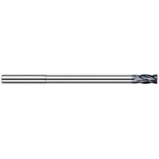 Picture of HARVEY Tool 991924-C3 3/8 DIA x 6 OAL Carbide SQ EM, 4 FL, AlTiN End Mill Standard Flute Standard Helix Carbide AlTiN Single End Square Sharp