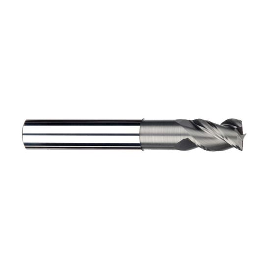 Picture of IMCO 33118 DIA 3/4 SH 0.7500 LOC 1.00 OAL 6.00 End Mill Standard Flute High Helix Carbide Uncoated Single End Square Sharp Streaker Mill