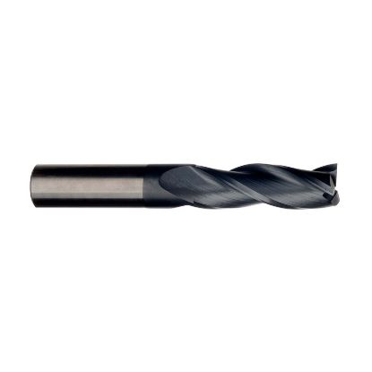 Picture of IMCO 34011 DIA 3/32 SH 0.1250 LOC 0.1875 OAL 1.50 End Mill Standard Flute Standard Helix Carbide AlTiN Single End Square Sharp General Purpose