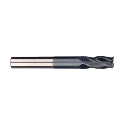 Picture of IMCO 34136 DIA 3/8 SH 0.3750 LOC 1.7500 OAL 4.00 End Mill Standard Flute Standard Helix Carbide Uncoated Single End Square Sharp General Purpose